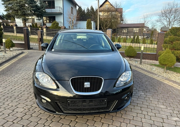 Seat Leon cena 22800 przebieg: 186018, rok produkcji 2012 z Myślenice małe 137